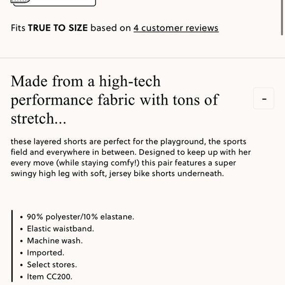 Crewcuts Girls' active flutter short - Picture 2 of 3